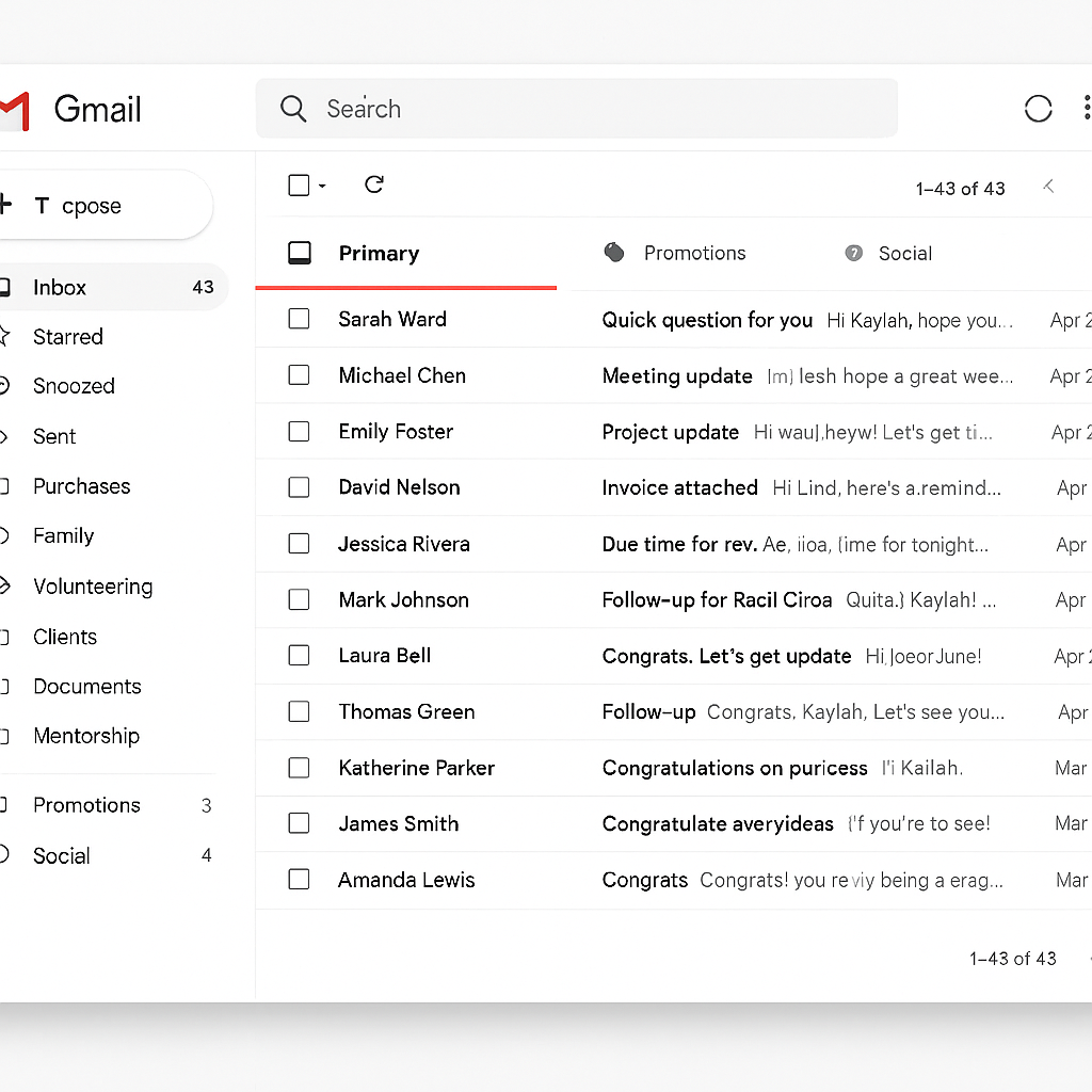 EMAIL ORGANIZATION